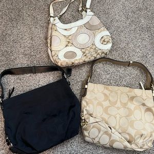 3 Coach Purses